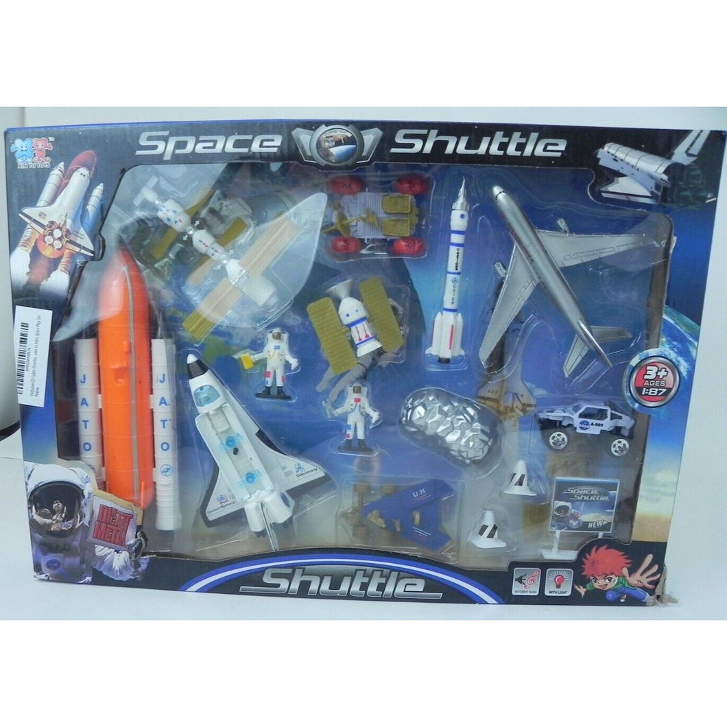 Space Shuttle Adventure Die Cast Metal Toy Playset