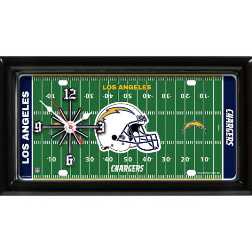 LOS ANGELES CHARGERS FIELD CLOCK