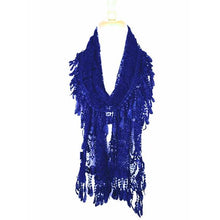 Load image into Gallery viewer, Fashion Lace Tassel Sheer Oblong Lightweight Scarf
