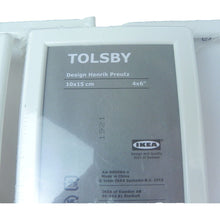 Load image into Gallery viewer, NEW 4 IKEA Tolsby 4 x 6 White Wedding 2 Sided Desktop Picture Frame /Sign Sealed
