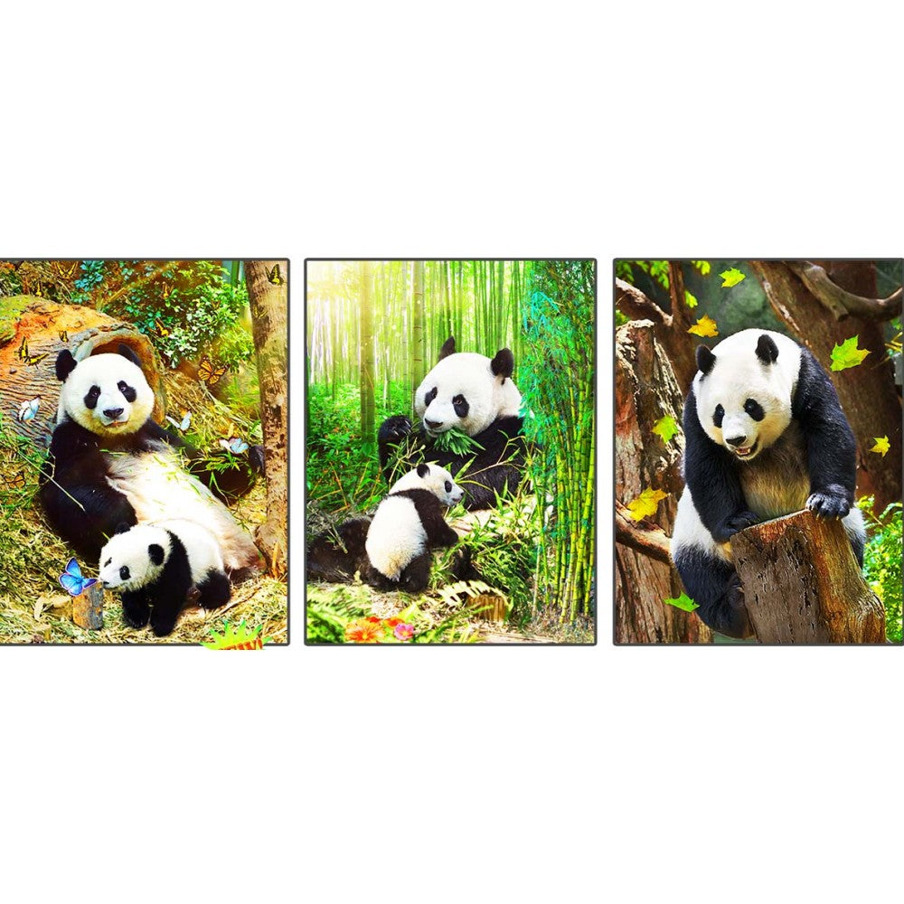 LED Panda Bear 3D Picture  (MINIMUM OF 4)