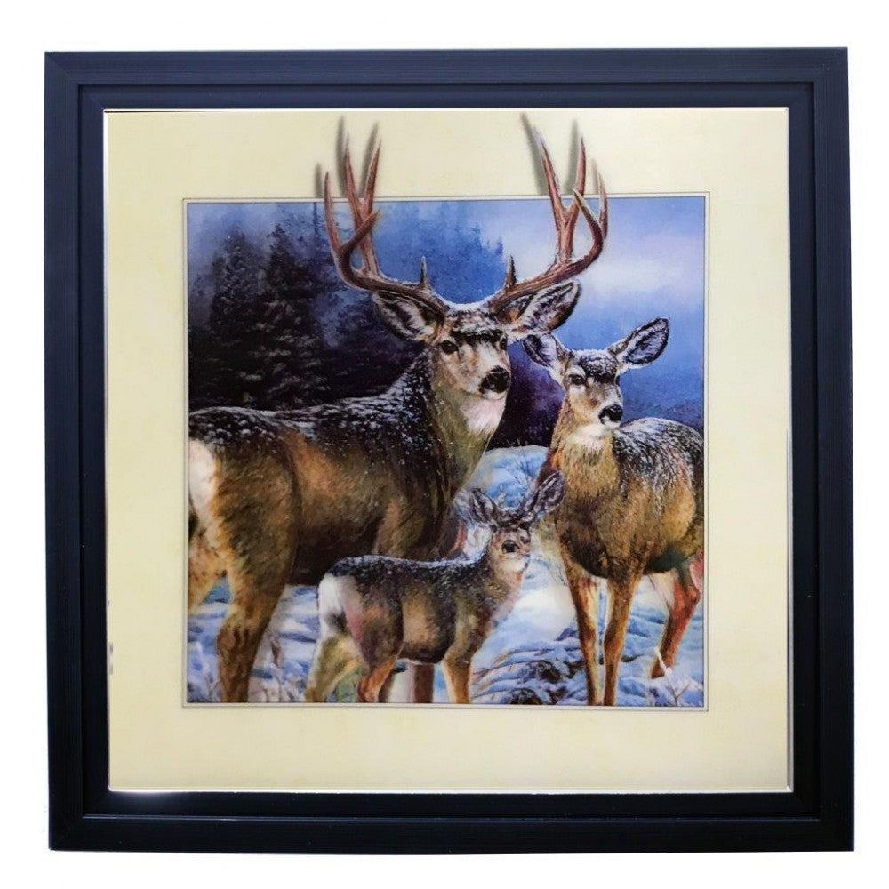 479* 5D Deer Lenticular Picture Frame 18x18 (MINIMUM OF 4)