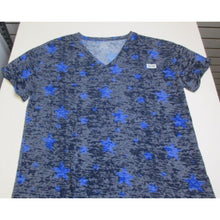 Load image into Gallery viewer, Westbound V-Neck Stars Short Sleeve Womens T-shirt Top Tee Shirt - Size XL **
