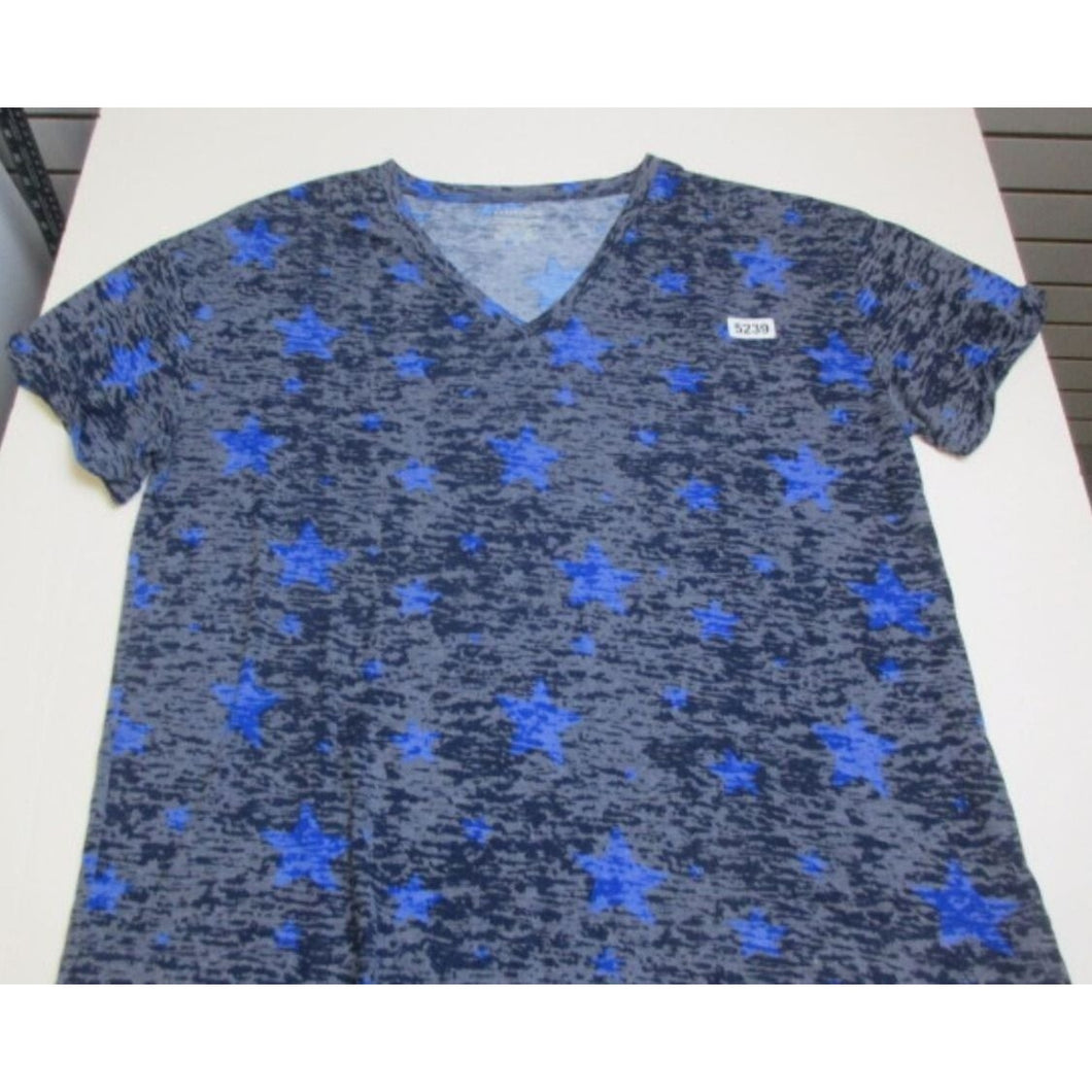 Westbound V-Neck Stars Short Sleeve Womens T-shirt Top Tee Shirt - Size XL **