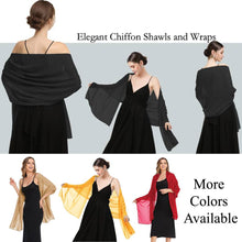 Load image into Gallery viewer, Lightweight Chiffon Shawls Scarves Wraps M21
