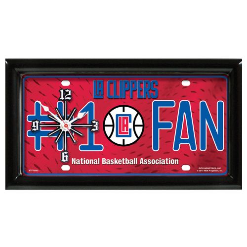 LOS ANGELES CLIPPERS CLOCK