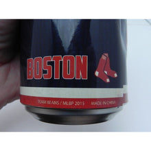 Load image into Gallery viewer, Boston Red Sox Beer Can Bank Metal 2015 Team Beans MLBP Souvenir
