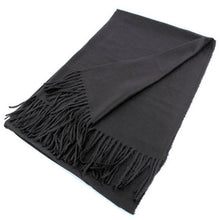 Load image into Gallery viewer, Large Cashmere Feel Scarf Shawls Solid Colors
