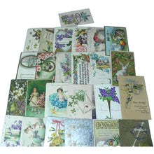 Load image into Gallery viewer, Vintage Embossed Postcards Birthday Easter Lot of 25
