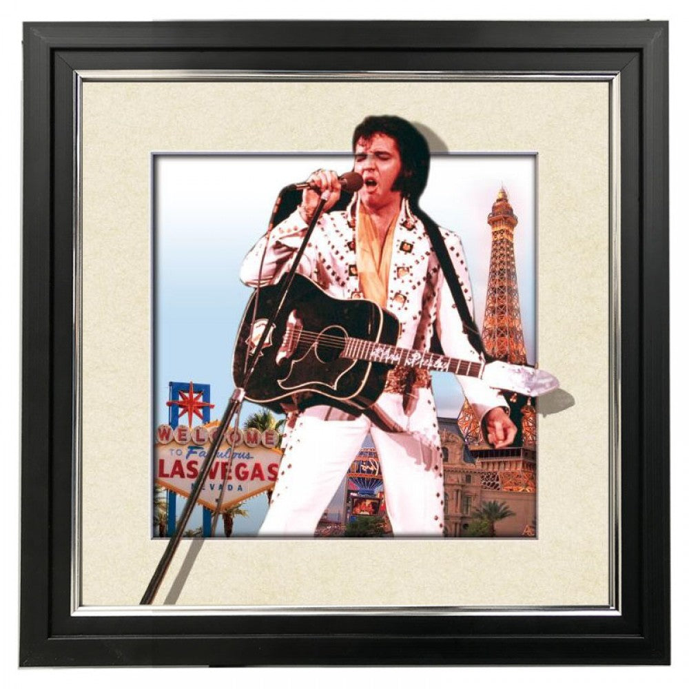 464 Elvis Presley 5d Lenticular Picture Frame 18x18  (MINIMUM OF 4)