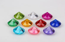 Load image into Gallery viewer, Clear Colorful Assorted Pirate Gems (24 Gems)  (available for purchase in increments of 1)
