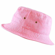 Load image into Gallery viewer, Newhattan 100% Cotton Solid Bucket hats Unisex
