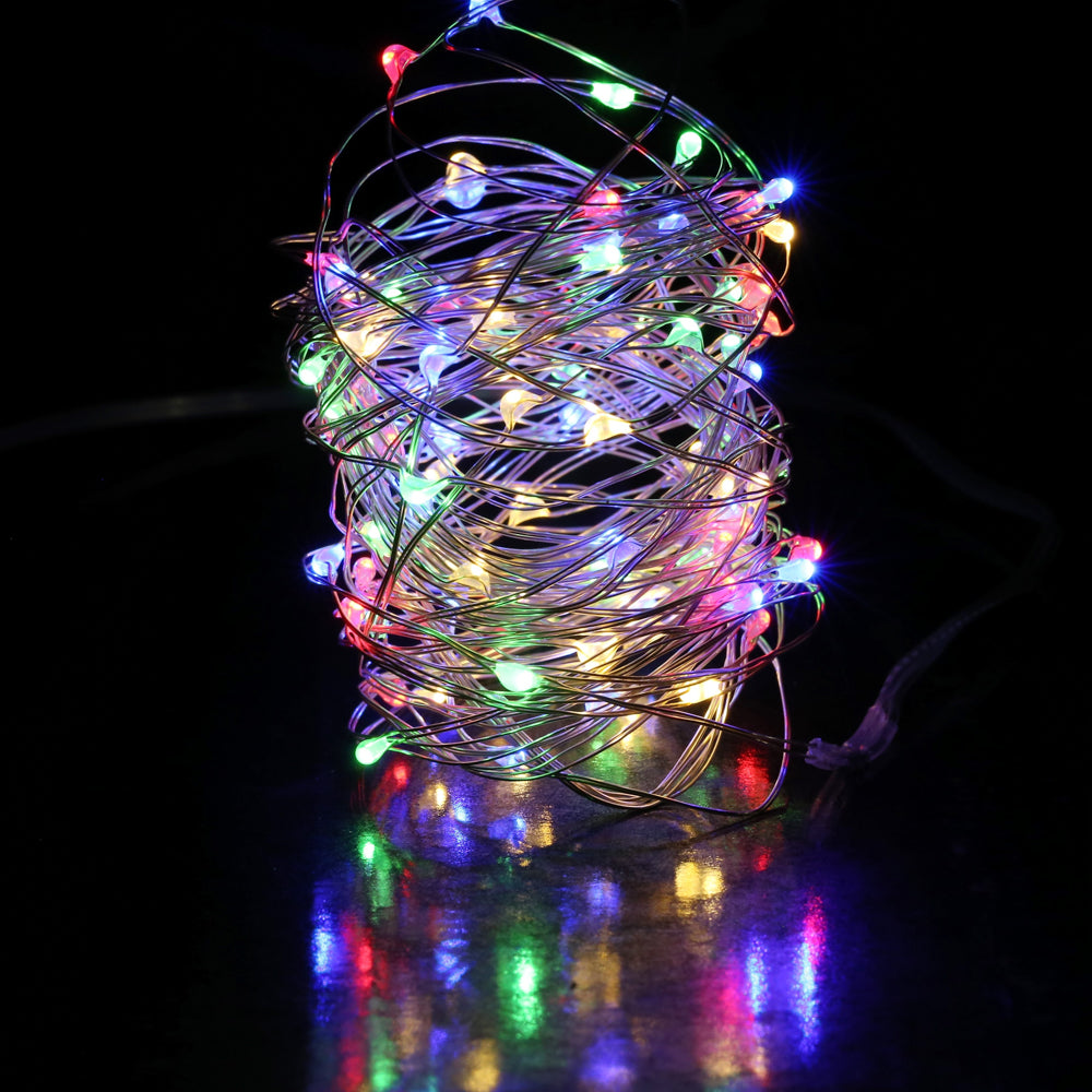 String Fairie light 35ft LED copper-wire Dual power -USB or 2AA Battery (minimum of 12)