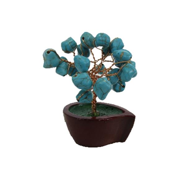 DYED HOWLITE TREE