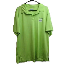Load image into Gallery viewer, Columbia PFG Green Fishing Outdoor Performance Mens Polo Shirt- Extra Large **
