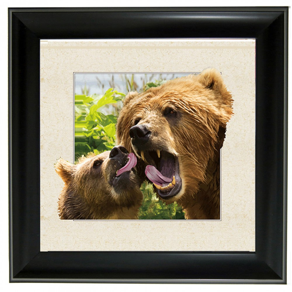 Bear 3D Lenticular w/ frame size 28