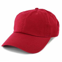Load image into Gallery viewer, Newhattan 100% Cotton Solid Baseball Caps
