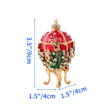 Load image into Gallery viewer, A Faberge Egg Jewelry Case
