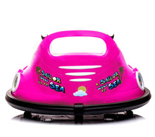 Load image into Gallery viewer, TAMCO S318 PINK Ride On Bumper Car, Bumper Car for kids,electric bumper car Remote Control 360 Spin kids bumper for 3-6 years Girls Boys Toddler Kids rechargeable gift car with Colorful lights
