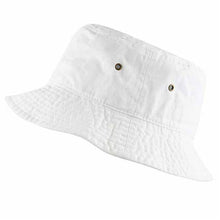 Load image into Gallery viewer, Newhattan 100% Cotton Solid Bucket hats Unisex
