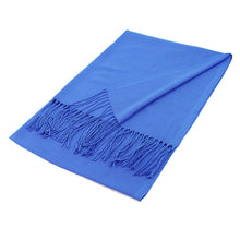 Load image into Gallery viewer, Solid Color Pashmina Scarf Shawl XW
