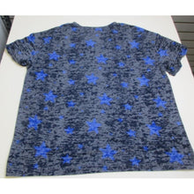 Load image into Gallery viewer, Westbound V-Neck Stars Short Sleeve Womens T-shirt Top Tee Shirt - Size XL **
