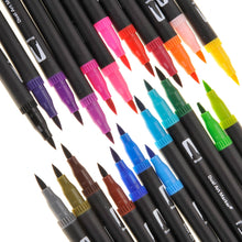 Load image into Gallery viewer, Dual Brush Markers | Pack Of 24 Variety Color Marker Pens
